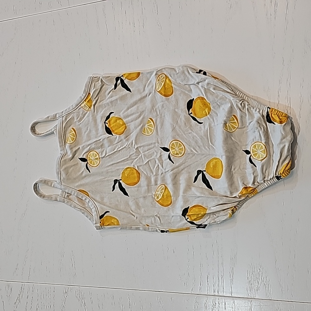 Lemon Print Kids Matching Set - Picture 3 of 5